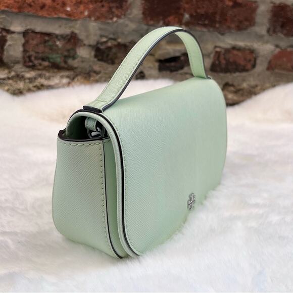 NEW Tory Burch Emerson Top Handle Saffiano Leather Crossbody Bag & Wallet Set - Picture 6 of 12